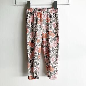 Just Lizzy 2T Leggings Floral Print 2 Flower Pattern Spring Girl Girls Casual